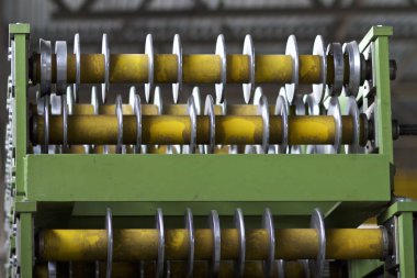 Rulo imalat, galvanizli çelik işleme doğrultusunda çeşitli bölümlerini unsurları