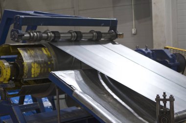 Rulo imalat, galvanizli çelik işleme doğrultusunda çeşitli bölümlerini unsurları