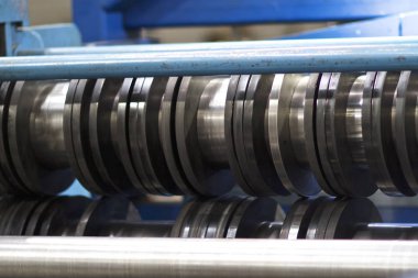 Rulo imalat, galvanizli çelik işleme doğrultusunda çeşitli bölümlerini unsurları