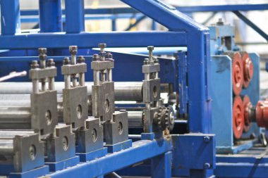 Rulo imalat, galvanizli çelik işleme doğrultusunda çeşitli bölümlerini unsurları