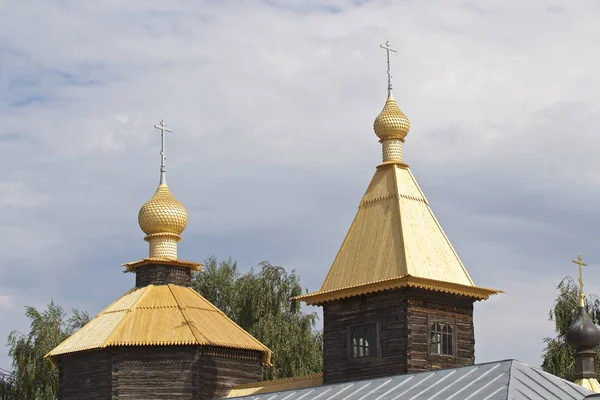 Architettura Delle Chiese Cattedrali Ortodosse Russe Murom Regione Vladimir Russia — Foto Stock