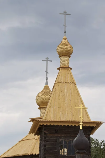 Αρχιτεκτονική Της Ρωσικής Ορθόδοξες Εκκλησίες Και Καθεδρικούς Ναούς Murom Περιφέρεια — Φωτογραφία Αρχείου