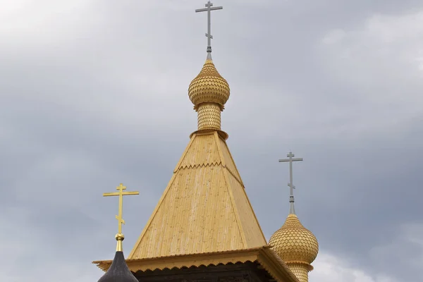 Arquitetura Igrejas Catedrais Ortodoxas Russas Murom Região Vladimir Rússia — Fotografia de Stock