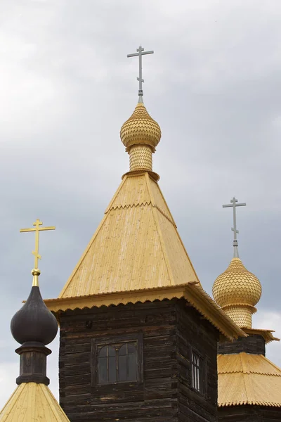 Architettura Delle Chiese Cattedrali Ortodosse Russe Murom Regione Vladimir Russia — Foto Stock