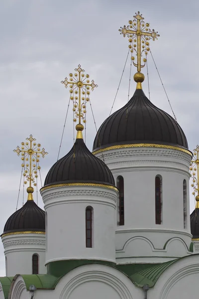 Arquitetura Igrejas Catedrais Ortodoxas Russas Murom Região Vladimir Rússia — Fotografia de Stock