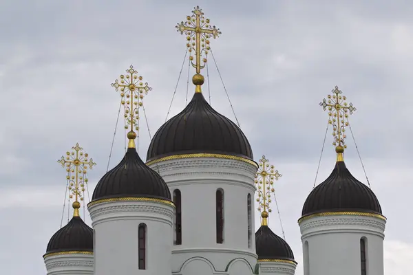 Architecture Des Églises Cathédrales Orthodoxes Russes Murom Région Vladimir Russie — Photo