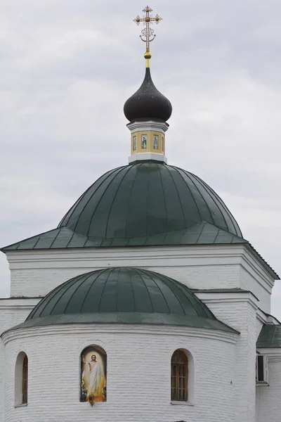 Venäjän Ortodoksisten Kirkkojen Katedraalien Arkkitehtuuri Murom Vladimirin Alue Venäjä — kuvapankkivalokuva