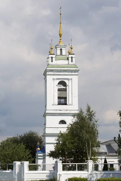 Építészet Orosz Ortodox Templomok Katedrálisok Konstantinovo Village Ryazan Region Oroszország — Stock Fotó