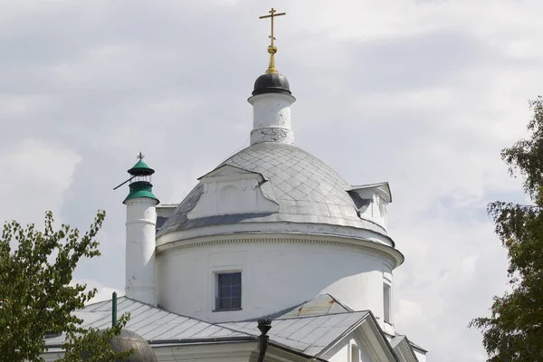 Architectuur Van Russisch Orthodoxe Kerken Kathedralen Konstantinovo Village Ryazan Regio — Stockfoto