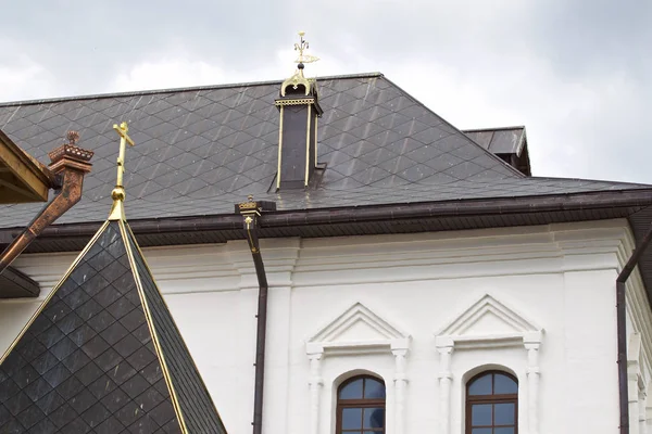 Építészet Orosz Ortodox Templomok Katedrálisok Village Poschupovo Ryazan Region Oroszország — Stock Fotó