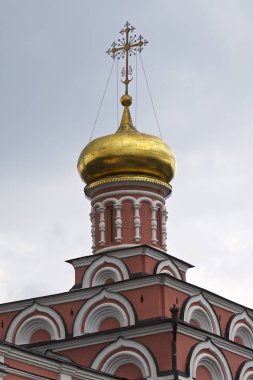 Rus Ortodoks kiliseler ve Cathedrals, köy Poschupovo, Ryazan bölgesi, Rusya mimarisi