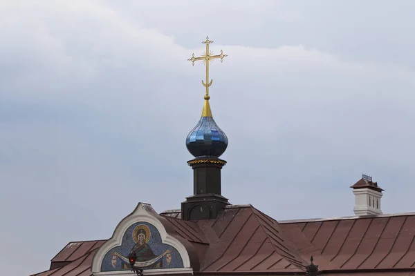 Arkitekturen Ryska Ortodoxa Kyrkor Och Katedraler Byn Poschupovo Ryazan Ryssland — Stockfoto