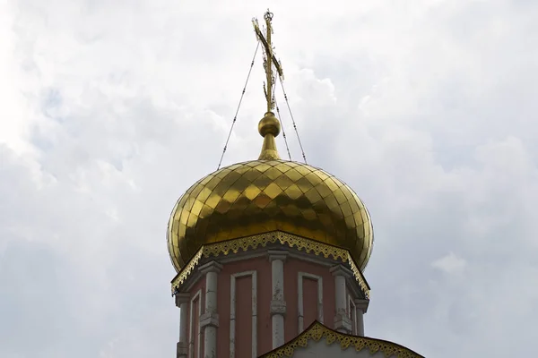 Arquitectura Las Iglesias Catedrales Ortodoxas Rusas Village Poschupovo Región Ryazan —  Fotos de Stock