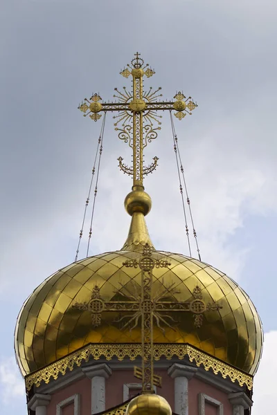 Architecture Russian Orthodox Churches Cathedrals Village Poschupovo Ryazan Region Russia — Stock Photo, Image