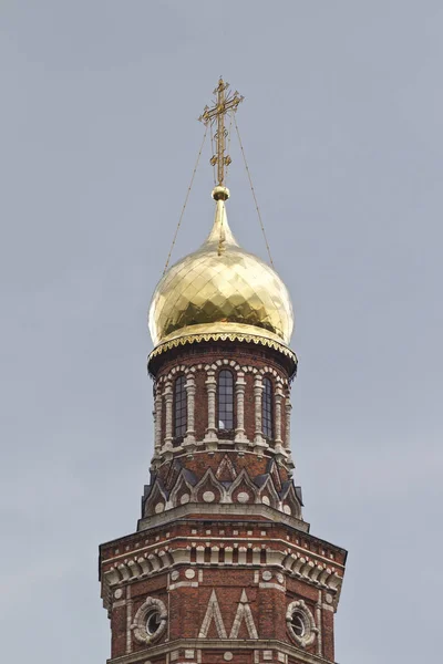 Architectuur Van Russisch Orthodoxe Kerken Kathedralen Dorp Poschupovo Ryazan Regio — Stockfoto