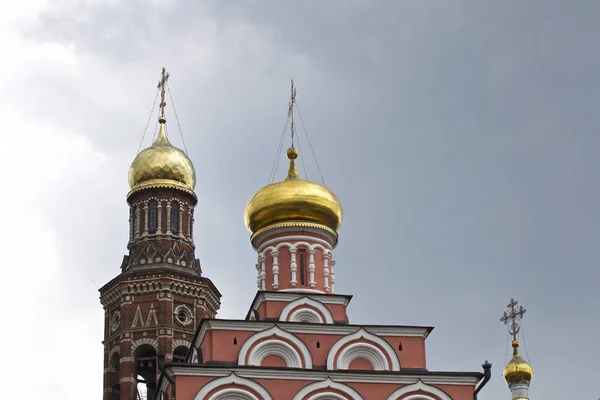 Architectuur Van Russisch Orthodoxe Kerken Kathedralen Dorp Poschupovo Ryazan Regio — Stockfoto