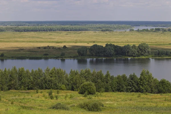 View Oka River Village Konstantinovo Ryazan Region Russia — Stock Photo, Image