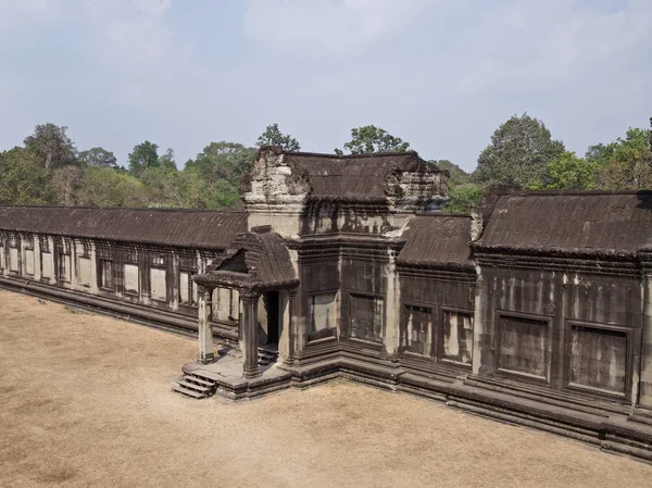 Architektura starożytnego Świątynia kompleksu Angkor, Siem Reap — Zdjęcie stockowe