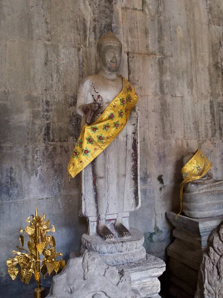 Architektura starożytnego Świątynia kompleksu Angkor, Siem Reap — Zdjęcie stockowe