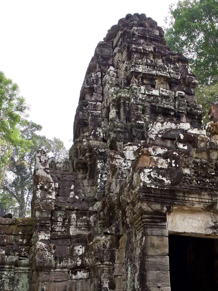 Architektura starověku chrámového komplexu Angkor, Siem Reap — Stock fotografie