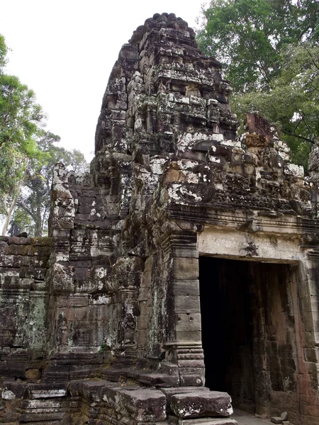 Architektura starověku chrámového komplexu Angkor, Siem Reap — Stock fotografie