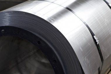 Stokta soğuk haddelenmiş galvanizli çelik ruloları