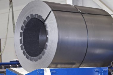 Stokta soğuk haddelenmiş galvanizli çelik ruloları