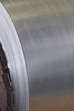 Stokta soğuk haddelenmiş galvanizli çelik ruloları