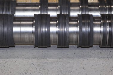 Haddeleme galvanizli sac için makinede profil çıkarma için rulolar