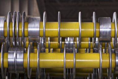 Haddeleme galvanizli sac için makinede profil çıkarma için rulolar