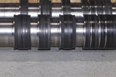 Haddeleme galvanizli sac için makinede profil çıkarma için rulolar