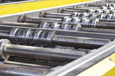 Haddeleme galvanizli sac için makinede profil çıkarma için rulolar