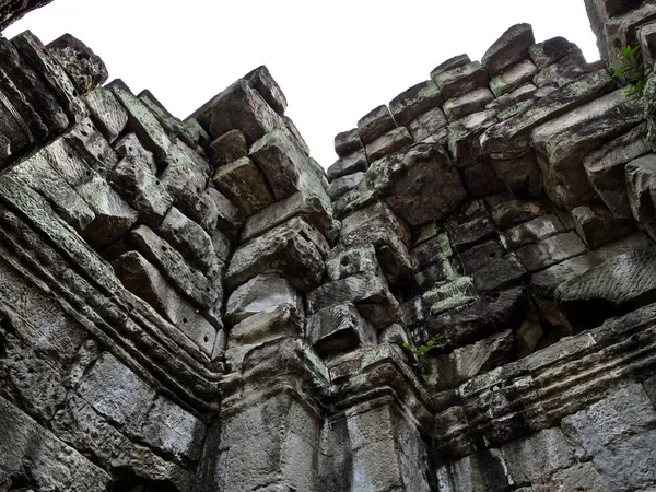 Architectuur van de oude tempel complex Angkor, Siem Reap — Stockfoto