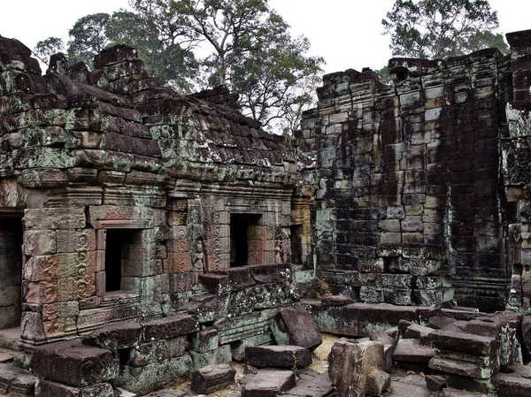 Architektura starověku chrámového komplexu Angkor, Siem Reap — Stock fotografie