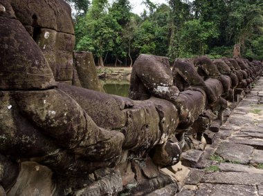 Mimarlık antik tapınak karmaşık Angkor, Siem Reap
