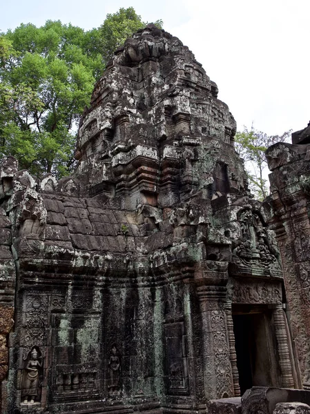 Architektura starożytnego Świątynia kompleksu Angkor, Siem Reap — Zdjęcie stockowe