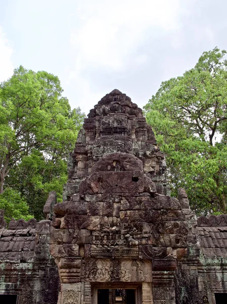 Architektur des antiken Tempelkomplexes angkor, siem reap — Stockfoto