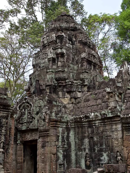 Architektura starożytnego Świątynia kompleksu Angkor, Siem Reap — Zdjęcie stockowe