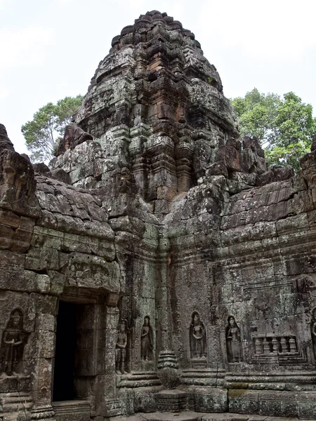 Architektura starověku chrámového komplexu Angkor, Siem Reap — Stock fotografie