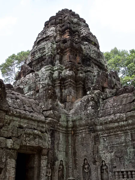 Architektura starověku chrámového komplexu Angkor, Siem Reap — Stock fotografie