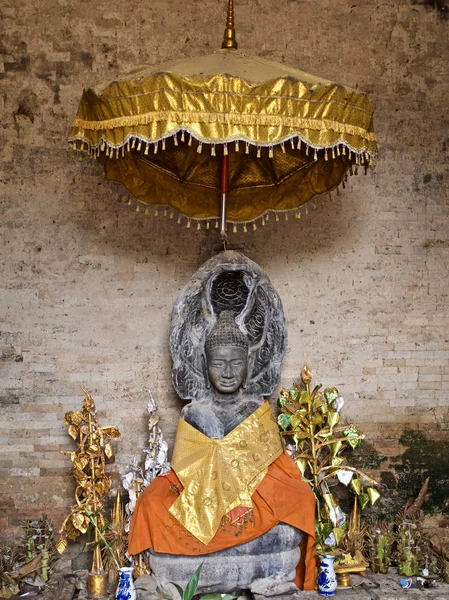 Architektura starożytnego Świątynia kompleksu Angkor, Siem Reap — Zdjęcie stockowe