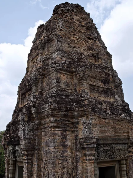 Arquitectura del antiguo complejo del templo Angkor, Siem Reap —  Fotos de Stock