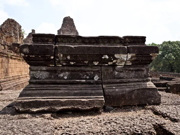 Arquitectura del antiguo complejo del templo Angkor, Siem Reap — Foto de Stock