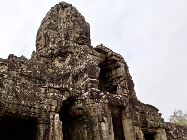 Architektura starověku chrámového komplexu Angkor, Siem Reap — Stock fotografie