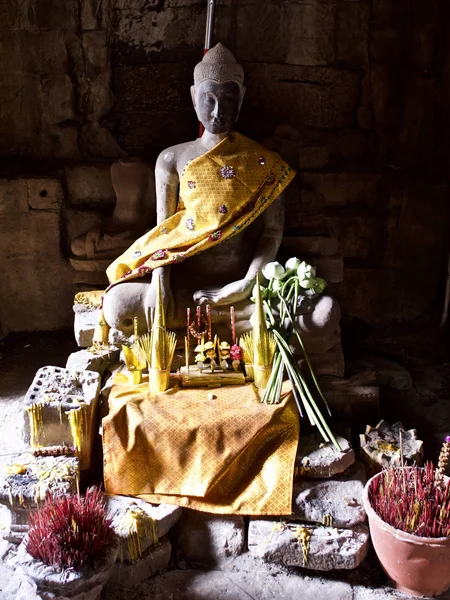 Architektura starożytnego Świątynia kompleksu Angkor, Siem Reap — Zdjęcie stockowe