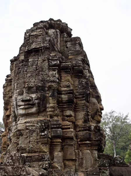 Arkitekturen av forntida tempel komplex Angkor, Siem Reap — Stockfoto