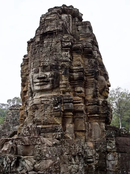 Arkitekturen av forntida tempel komplex Angkor, Siem Reap — Stockfoto