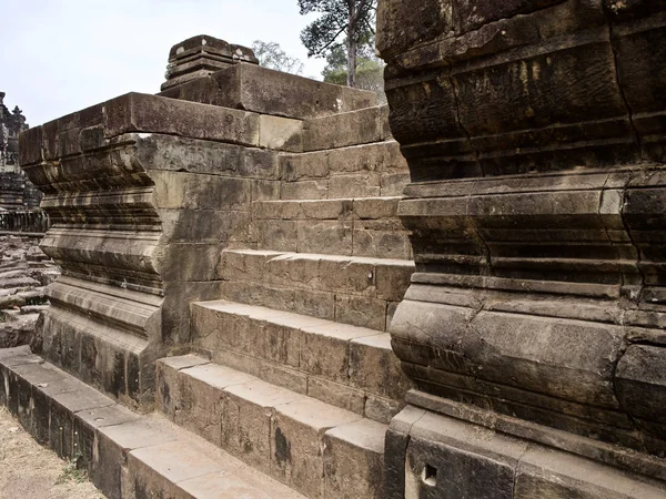 Arquitectura del antiguo complejo del templo Angkor, Siem Reap —  Fotos de Stock