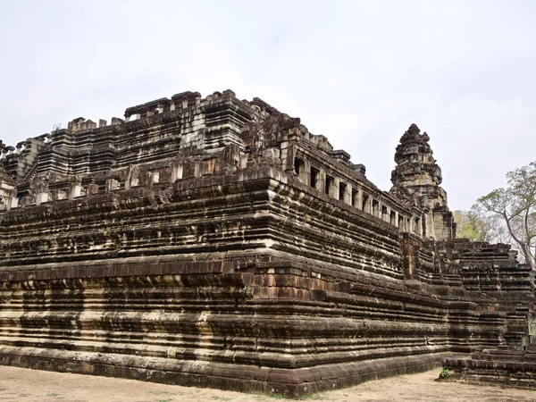 Architektur des antiken Tempelkomplexes angkor, siem reap — Stockfoto