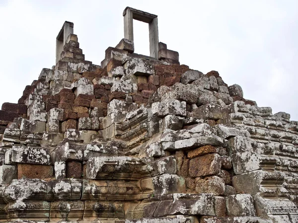 Architektura starożytnego Świątynia kompleksu Angkor, Siem Reap — Zdjęcie stockowe